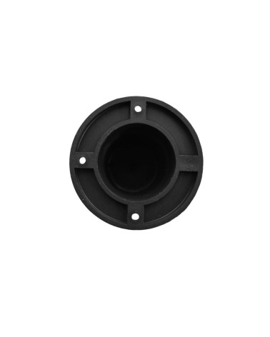 Piedino per mobile in plastica nero H 12 cm.