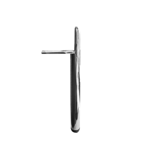 Piedino per mobile Scoby in acciaio cromato H 15 cm.