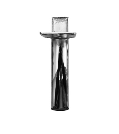 Piedino per mobile Scoby in acciaio cromato H 15 cm.