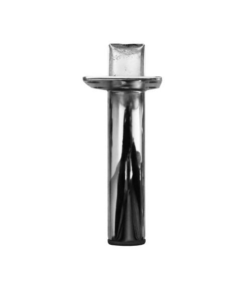 Piedino per mobile Scoby in acciaio cromato H 17 cm.