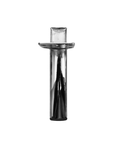 Piedino per mobile Scoby in acciaio cromato H 17 cm.