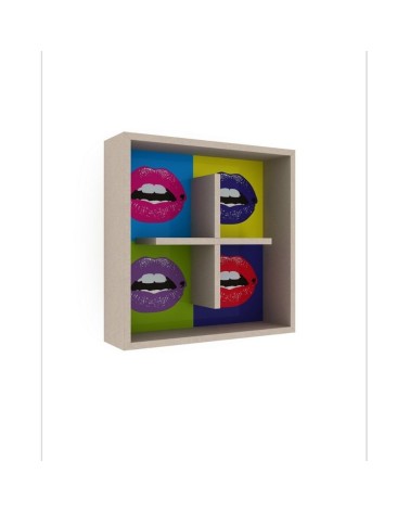 Libreria pensile Kiss 60x60x16 RF140101