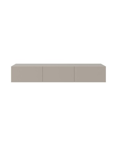 Mobile porta tv sospeso Francy 180 cm. con ante a ribalta in colore cashmere
