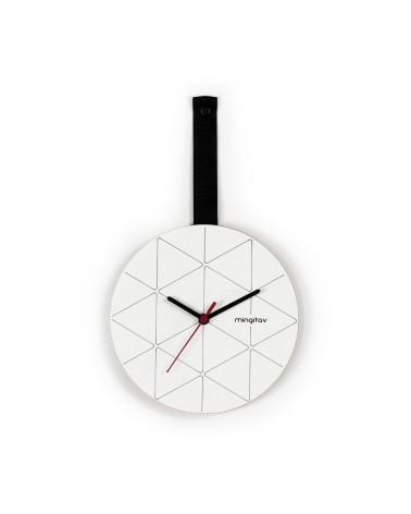 Orologio da parete Minuetto nero e bianco MT192101