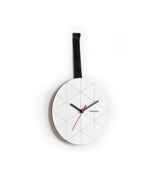 Orologio da parete Minuetto nero e bianco MT192101