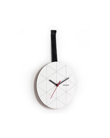 Orologio da parete Minuetto nero e bianco MT192101