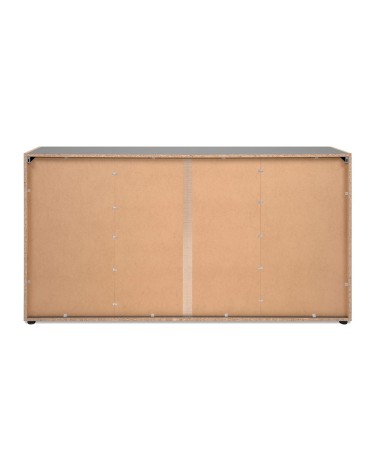 Madia Cento 51A con 4 ante e 1 cassetto colore antracite e laterali legno rovere artisan