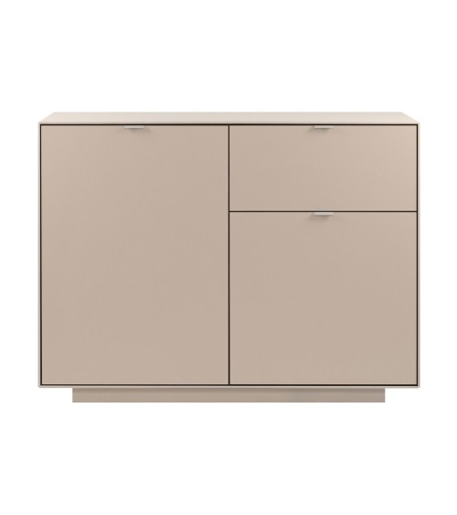 Madia Sivas 01A con 1 cassetto e 2 ante colore cashmere