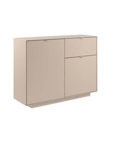 Madia Sivas 01A con 1 cassetto e 2 ante colore cashmere