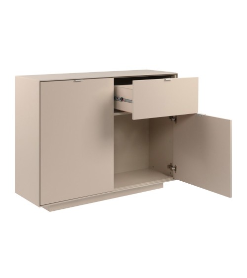 Madia Sivas 01A con 1 cassetto e 2 ante colore cashmere