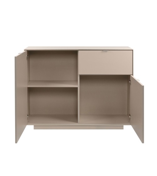 Madia Sivas 01A con 1 cassetto e 2 ante colore cashmere