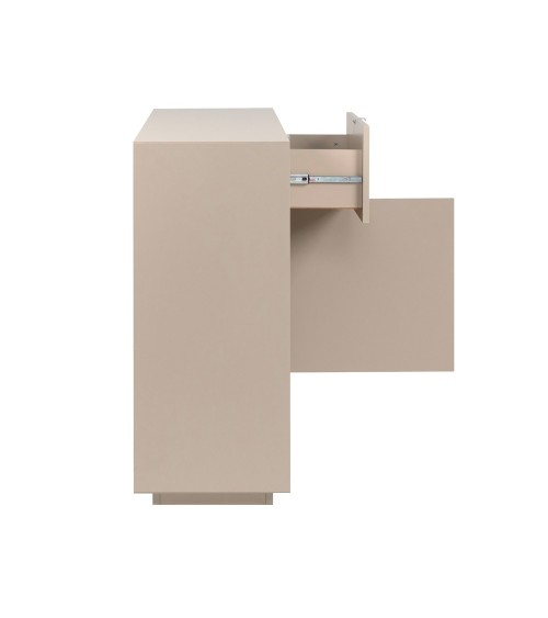 Madia Sivas 01A con 1 cassetto e 2 ante colore cashmere