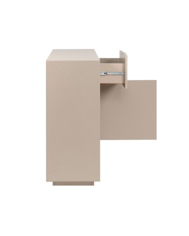 Madia Sivas 01A con 1 cassetto e 2 ante colore cashmere
