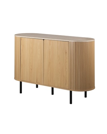 Madia Fabia 01A con 2 ante colore rovere e top effetto travertino