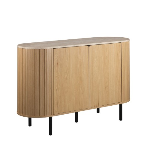 Madia Fabia 01A con 2 ante colore rovere e top effetto travertino