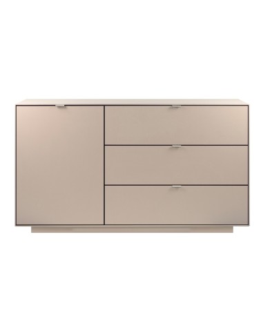 Madia Sivas 51A con 3 cassetti e 1 anta colore cashmere