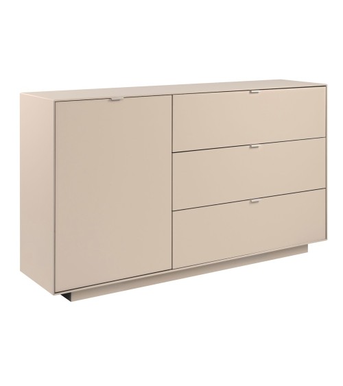 Madia Sivas 51A con 3 cassetti e 1 anta colore cashmere