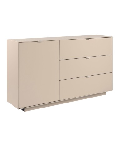 Madia Sivas 51A con 3 cassetti e 1 anta colore cashmere