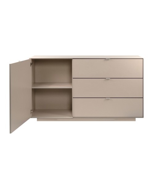Madia Sivas 51A con 3 cassetti e 1 anta colore cashmere