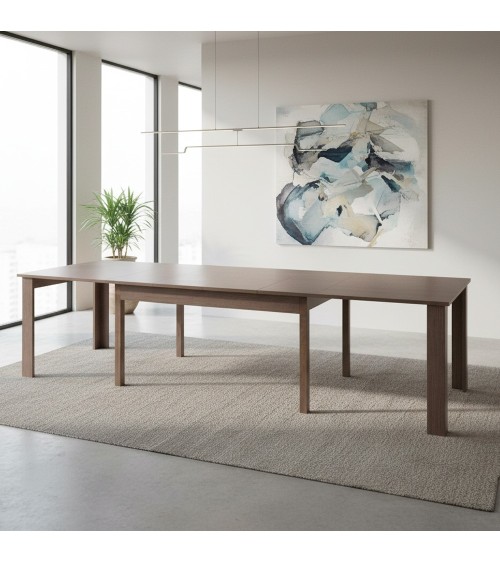 Tavolo allungabile Lipsia 160x90 in colore larice