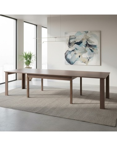 Tavolo allungabile Lipsia 160x90 in colore larice