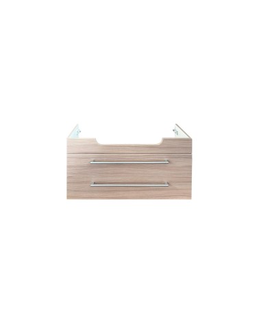 Base mobile Amanda con 2 cassetti in palissandro larice