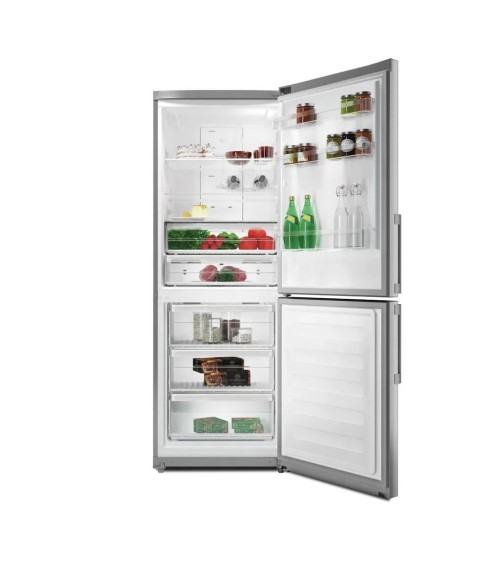Hotpoint Ariston Frigorifero combinato no frost HA70BE72X inox ottico classe E