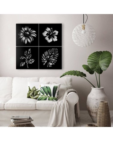 Cornice decorativa natura nero 40x40 cm MT1924181