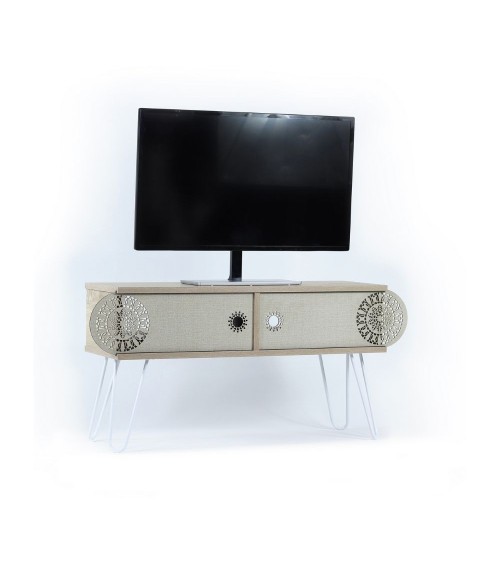 Porta TV Illia rovere 106x30x48H MT190122