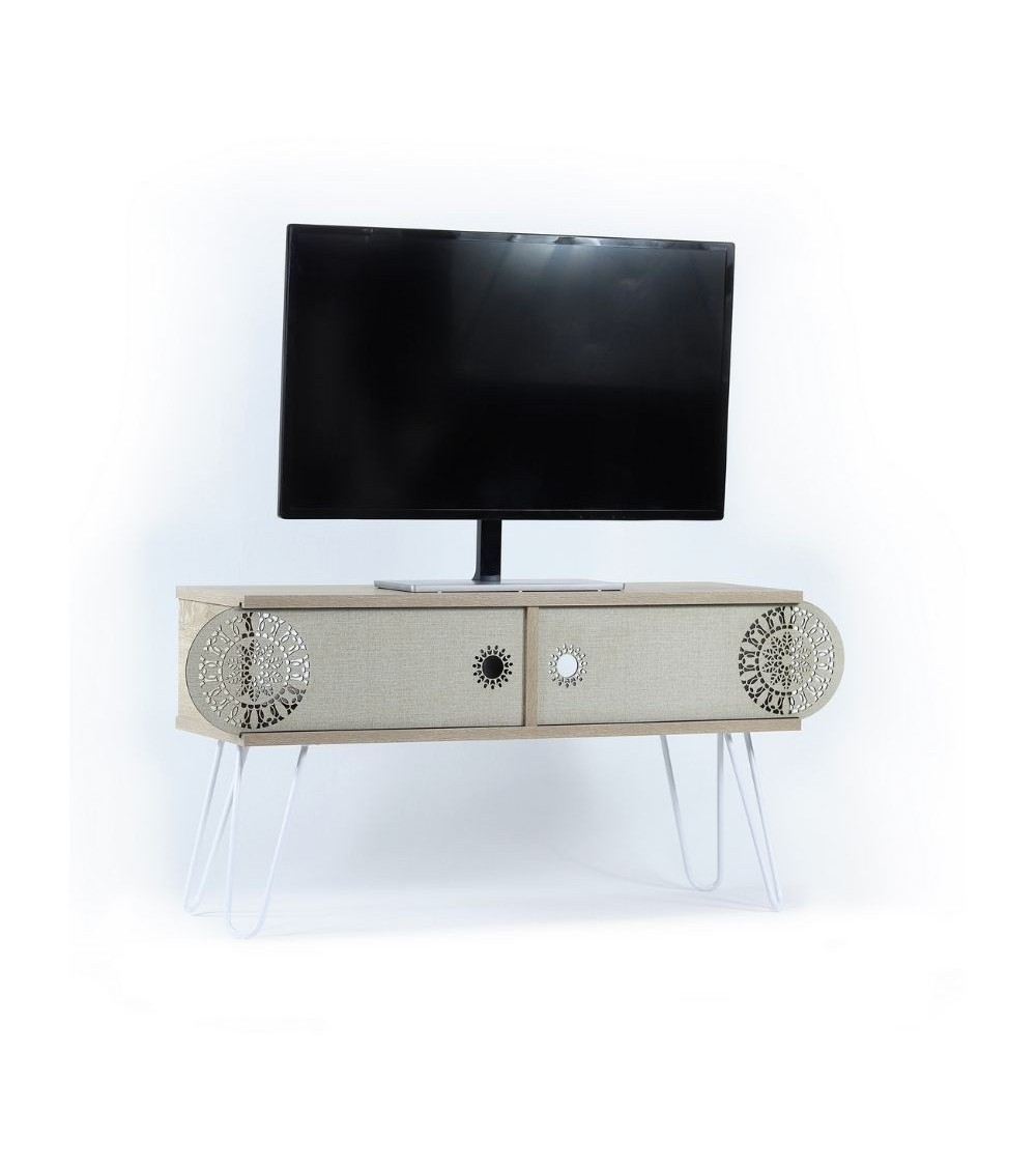 Porta TV Illia rovere 106x30x48H MT190122