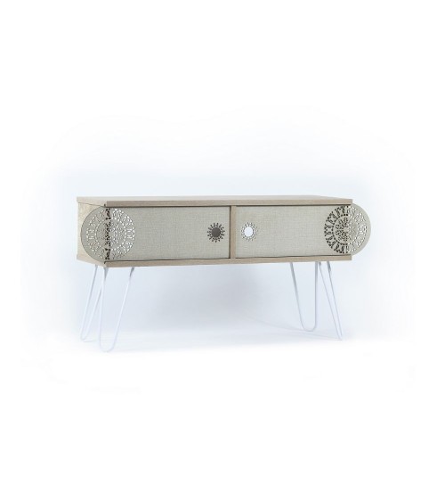 Porta TV Illia rovere 106x30x48H MT190122