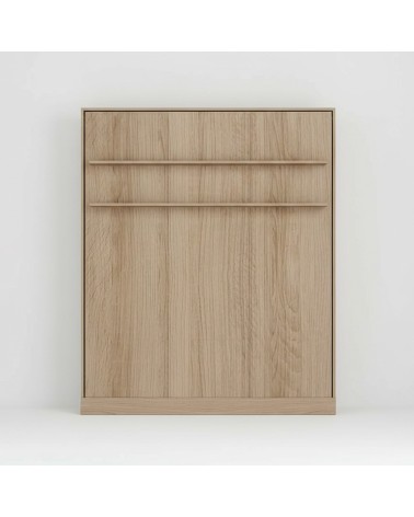Letto matrimoniale estraibile Primer colore rovere