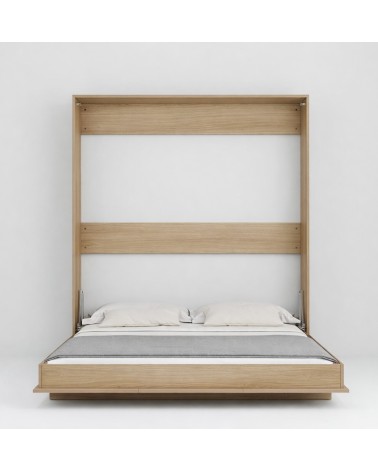 Letto matrimoniale estraibile Primer colore rovere