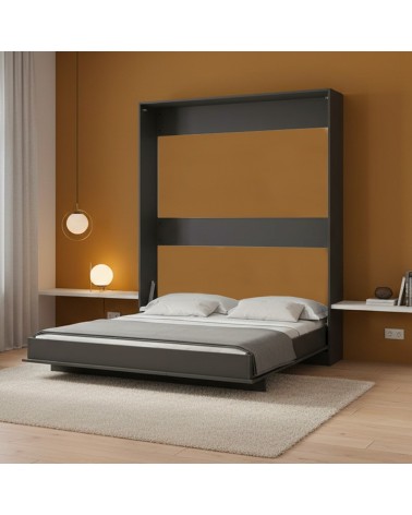 Letto matrimoniale estraibile Primer colore antracite