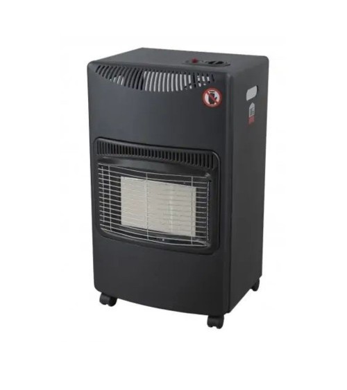 Stufa a gas DCG GH02 con sistema a infrarossi e accensione piezoelettrica colore nero