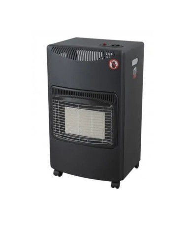 Stufa a gas DCG GH02 con sistema a infrarossi e accensione piezoelettrica colore nero