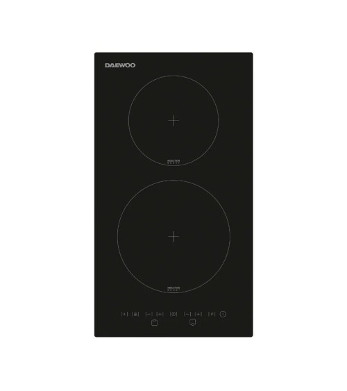 Daewoo piano cottura a induzione 30 cm H3IT25L1IT con 2 zone di cottura nero