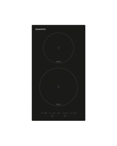 Daewoo piano cottura a induzione 30 cm H3IT25L1IT con 2 zone di cottura nero