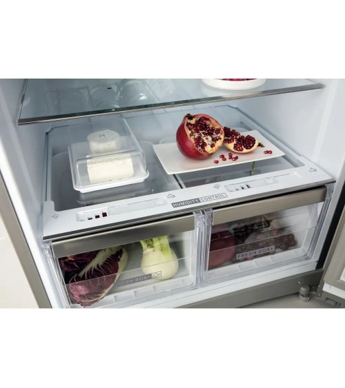 Frigorifero Whirpool doppia porta WT70E952X total no frost optic inox calsse E