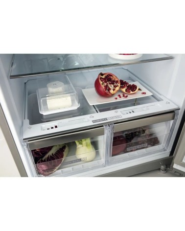 Frigorifero Whirpool doppia porta WT70E952X total no frost optic inox calsse E