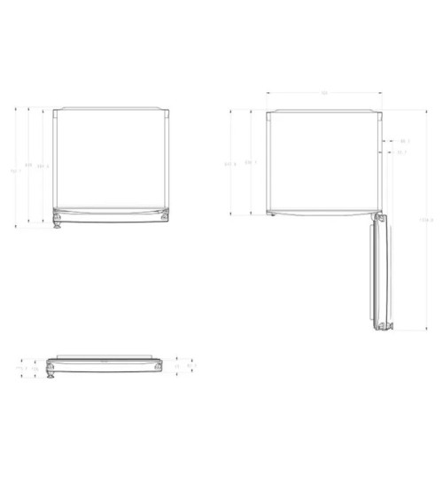 Frigorifero Whirpool doppia porta WT70E952X total no frost optic inox calsse E