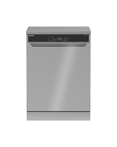 Lavastoviglie Sharp libera installazione 15 Coperti QW-NA28F45DI classe D argento