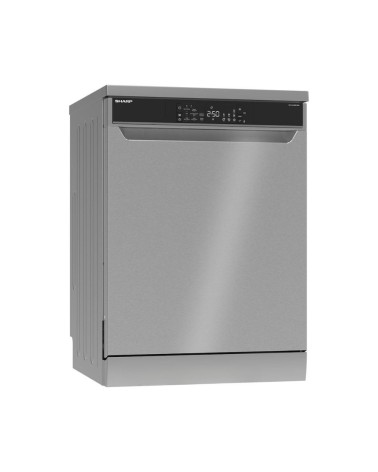 Lavastoviglie Sharp libera installazione 15 Coperti QW-NA28F45DI classe D argento