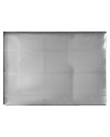 Protezione sottolavello alluminio goffrato spessore 0.3 mm con guarnizione 862X500 mm.