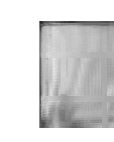 Protezione sottolavello alluminio goffrato spessore 0.3 mm con guarnizione 562X500 mm.