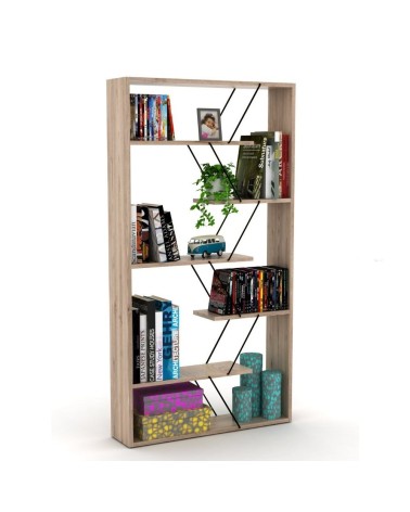 Libreria Tars rovere 84x24x157H
