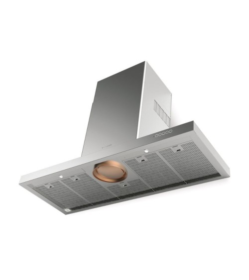 Cappa aspirante Faber LUFT X A120 a parete 120 cm acciaio inossidabile classe A