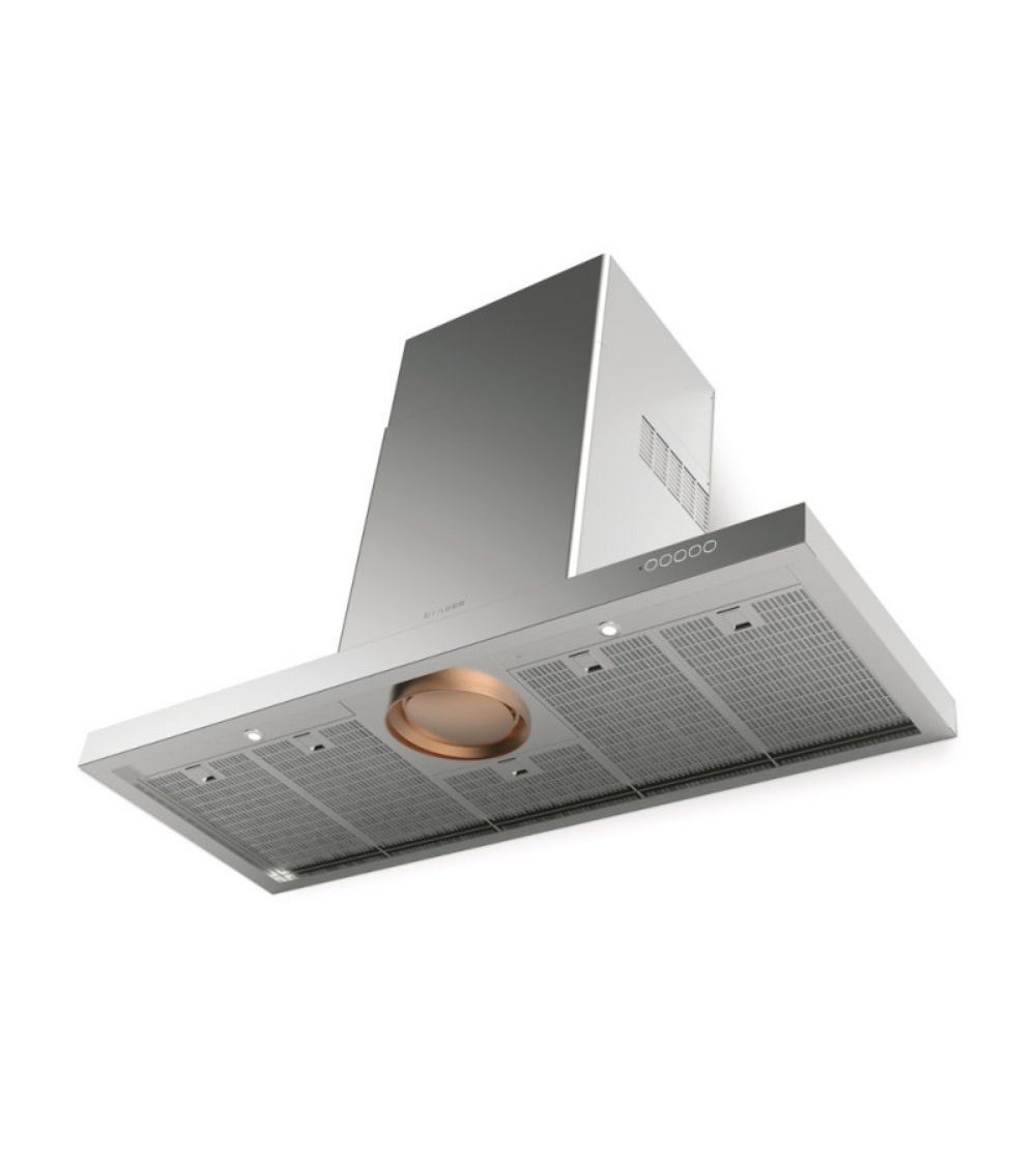 Cappa aspirante Faber LUFT X A120 a parete 120 cm acciaio inossidabile classe A