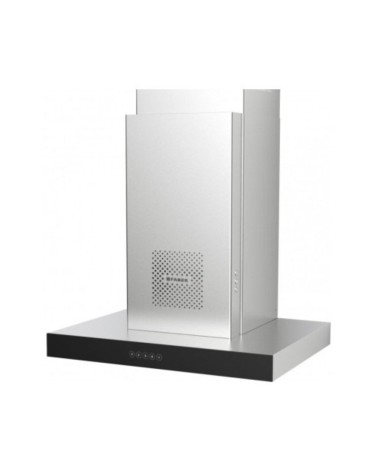 Cappa aspirante a parete Faber Air Hub Stilo Glass Comfort 60 cm. classe A+ inox e vetro nero