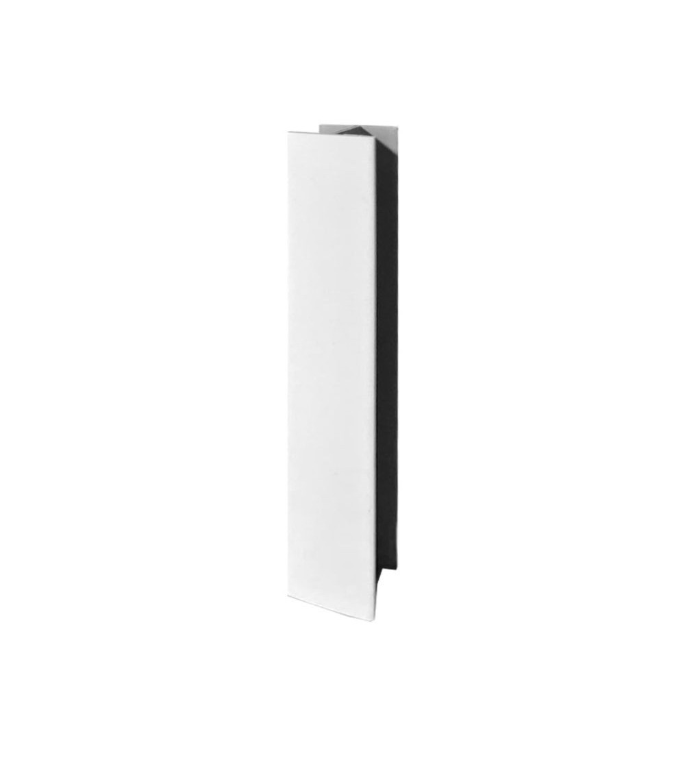 Giunzione lineare per zoccolo in PVC H 10 cm. bianco